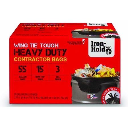 IRON-HOLD Contractor Bag 55G 15Pk 1652987